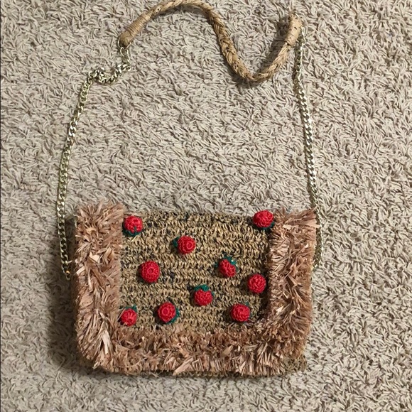 Zara Bags Zara Straw Crossbody Bag Poshmark